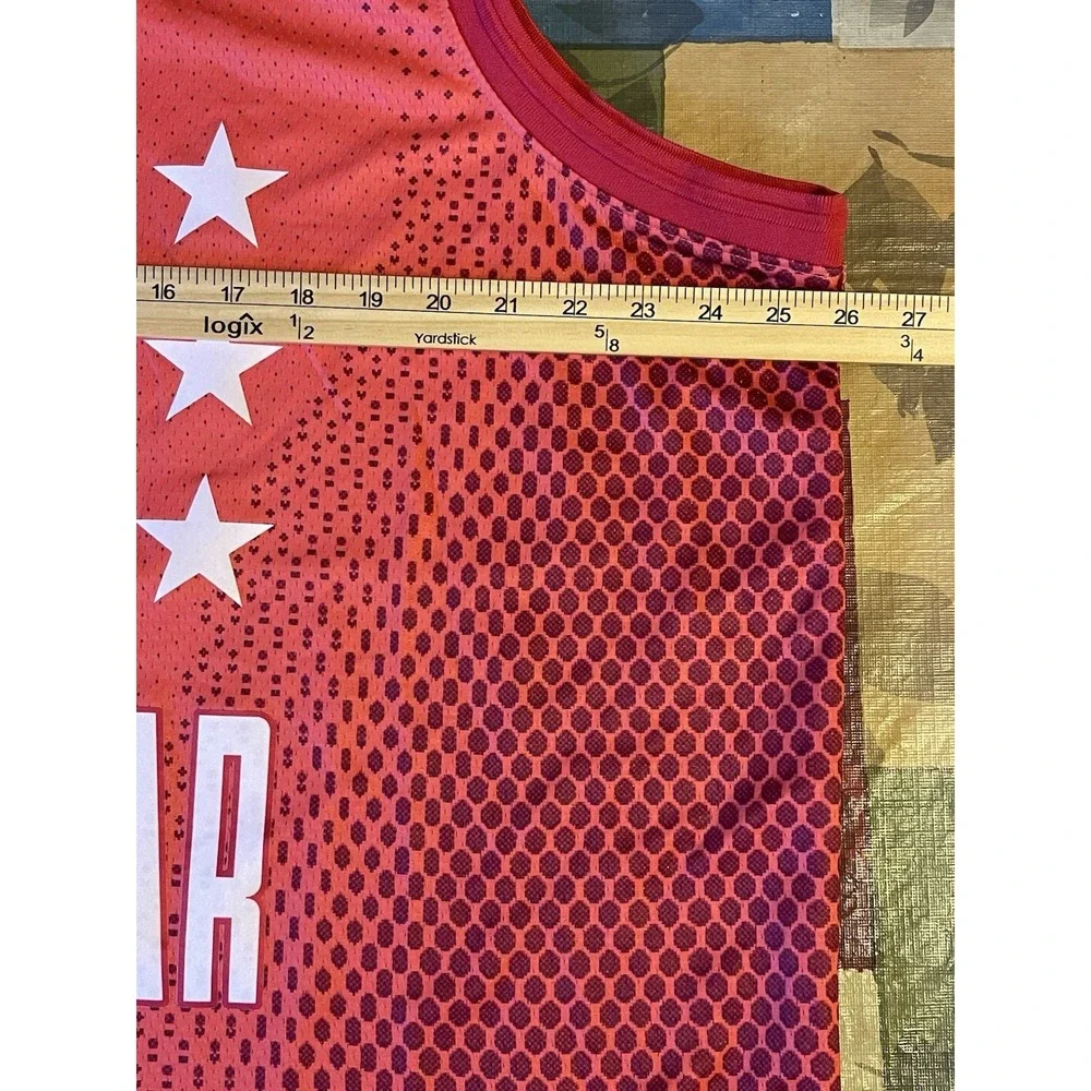 Men's 56 NBA All Star‎ Edition Luka Dončić Jordan 75th Anniversary Jersey Red